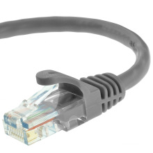 Cat5e UTP RJ45 Ethernet Patchkabel Kabel 15 Füße grau